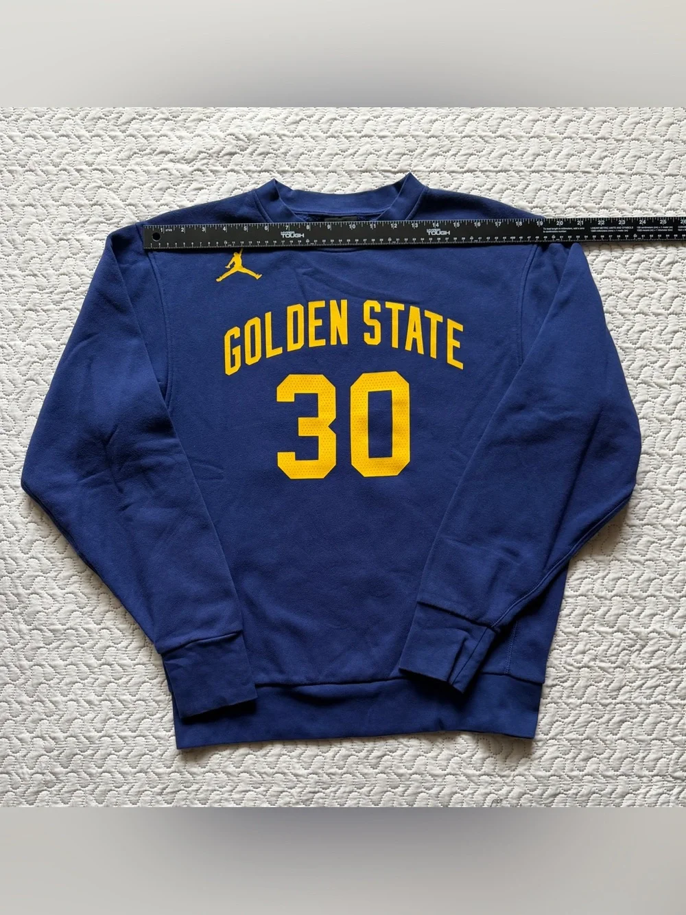 Jordan Golden State Warriors Stephen Curry #30 Men’s Small Crewneck Sweatshirt